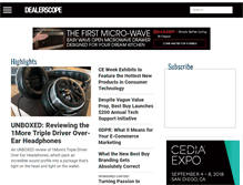 Tablet Screenshot of dealerscope.com